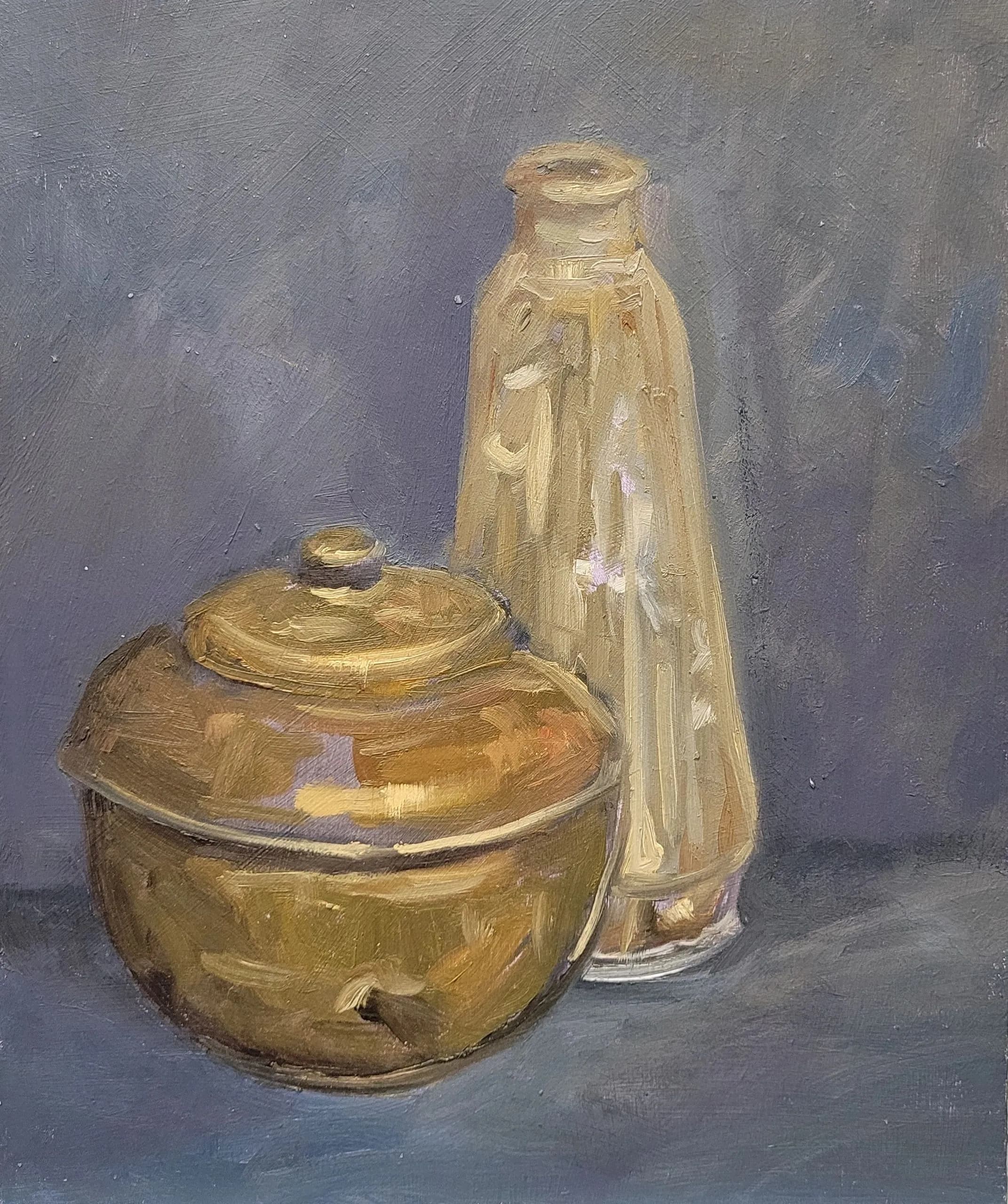 Brass Tea Caddy