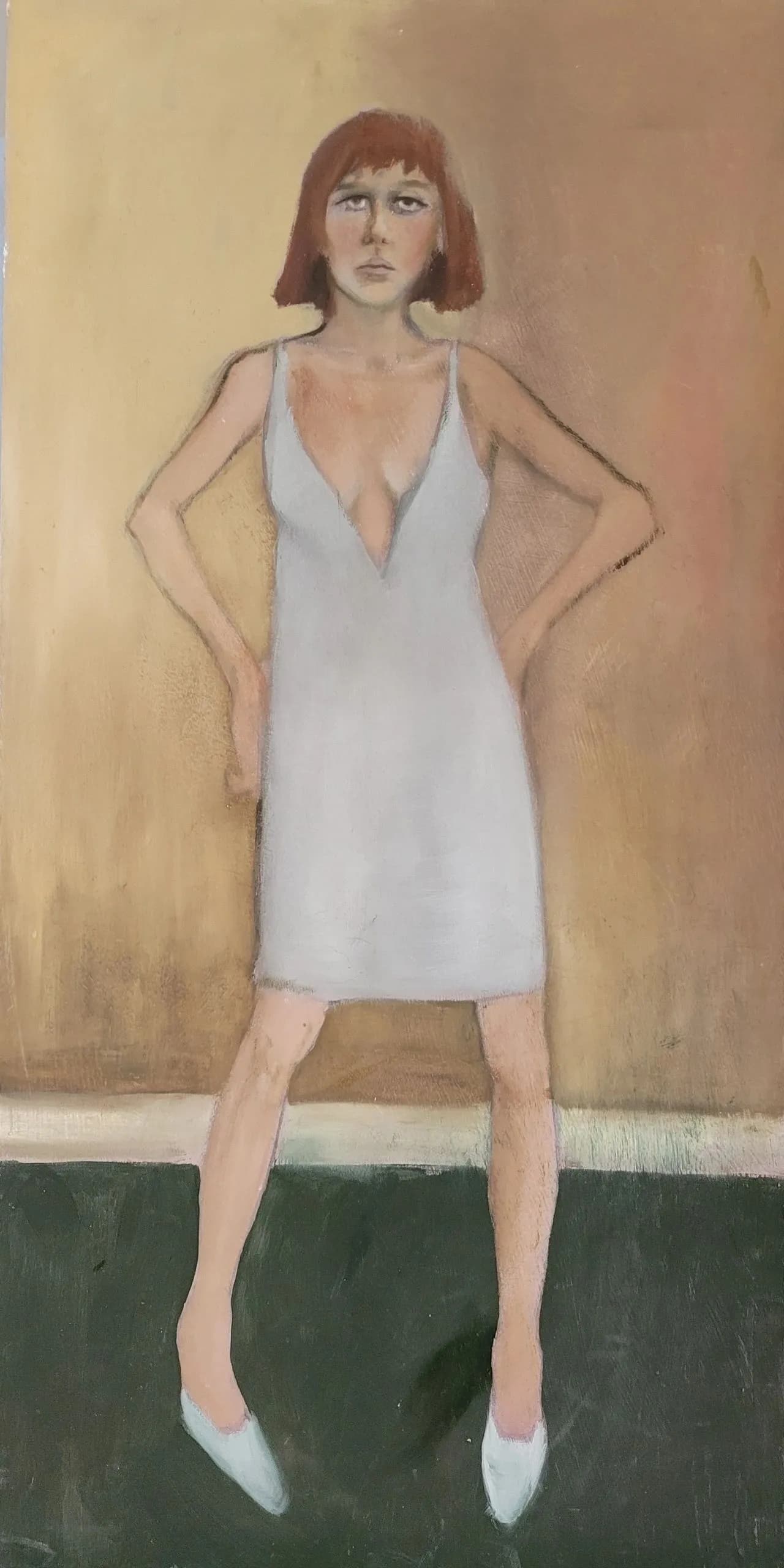 Girl In White Dress