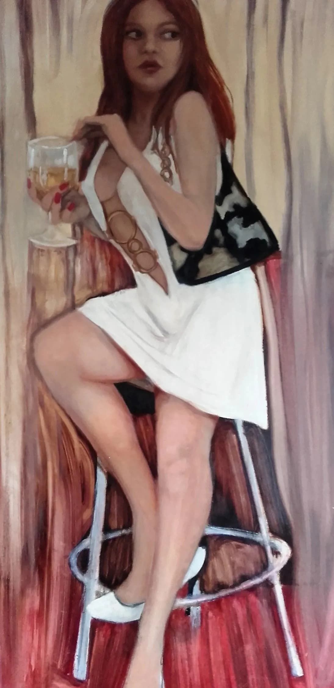 Girl In A Bar