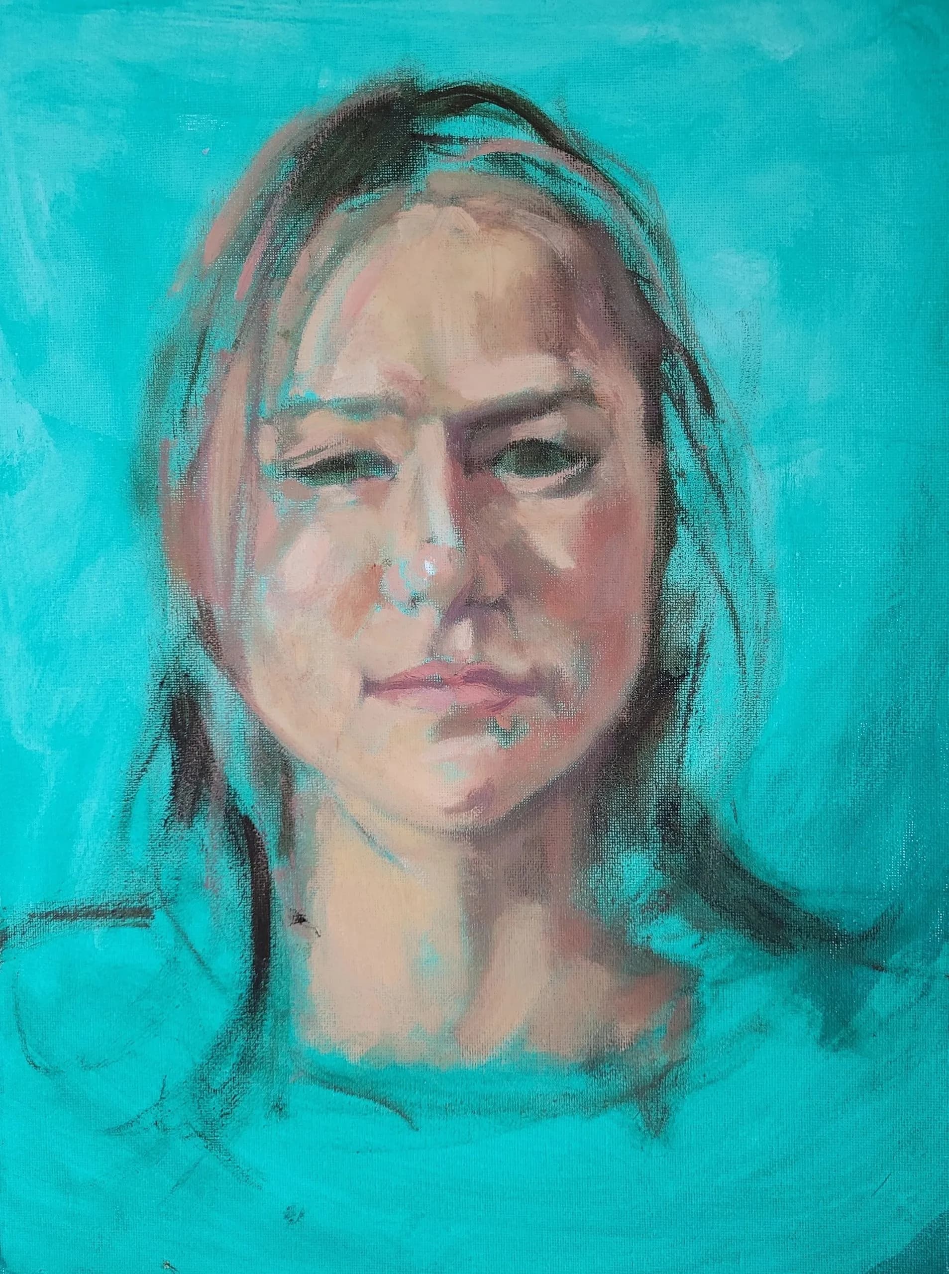 Study Of Girl Portrait