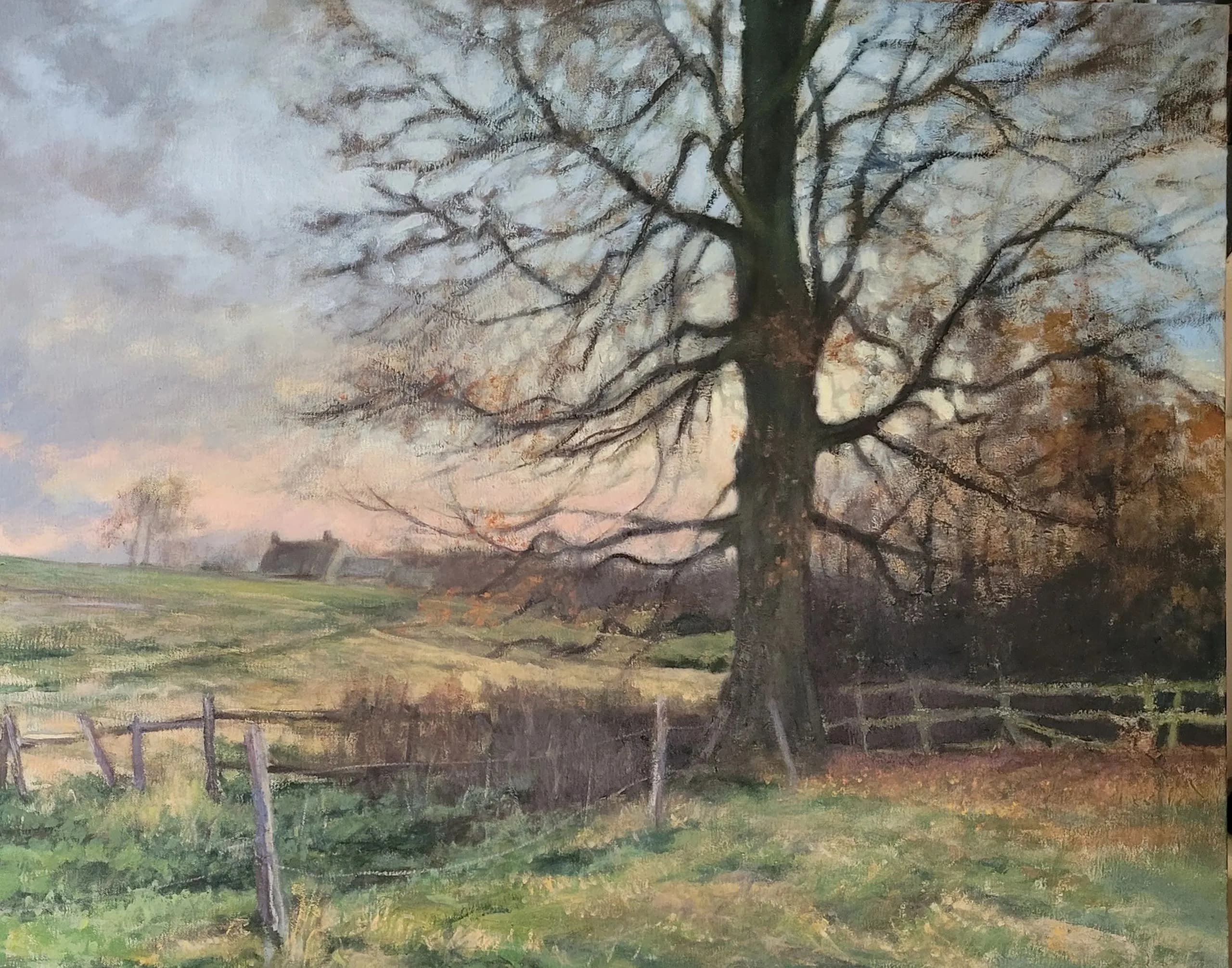 Towards Old Bake House Lower Harlestone